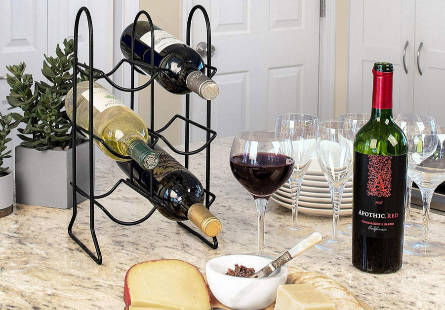 Townhouse Wine Rack - Black
