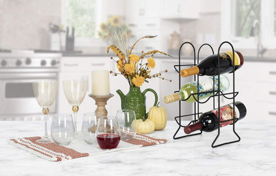 Townhouse Wine Rack - Black